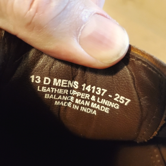 Florsheim Castellano Wingtip Oxford Size 13 D Saddle Tan - Picture 6 of 6